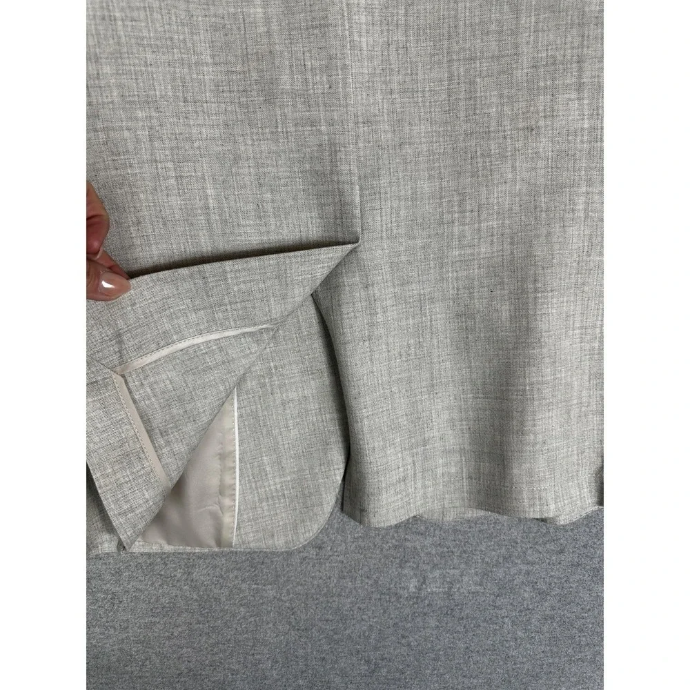 Kudoro Blazer Mens Small Gray One Button Lined Stretch Sport Coat Jacket Wedding